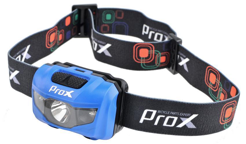 Налобний ліхтарик ProX Cygnus 3Led, 3xAAA синій (a-O-b-p-0353)