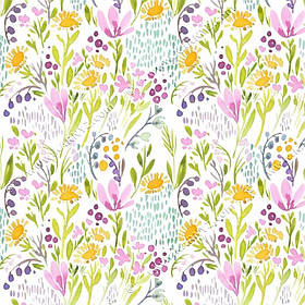 Рулонні штори Акварель рожевий