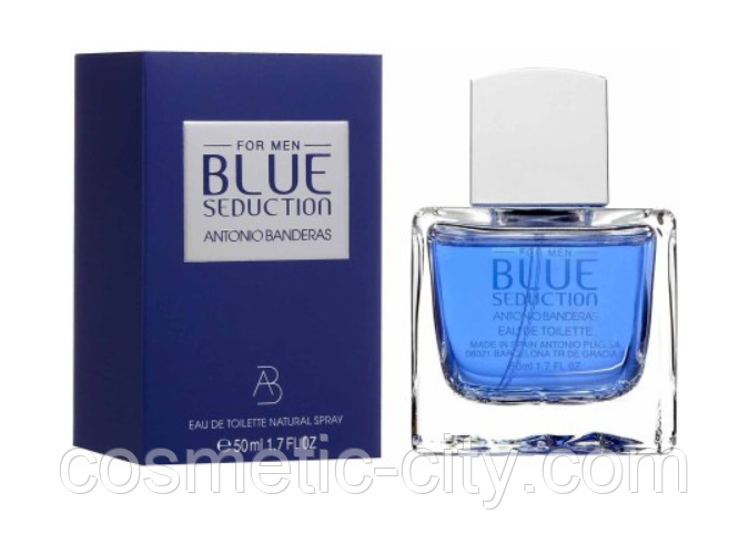 Чоловічі парфуми Blue Seduction Antonio Banderas, 100 мл