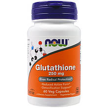 NOW Foods Glutathione 250 mg 60 caps