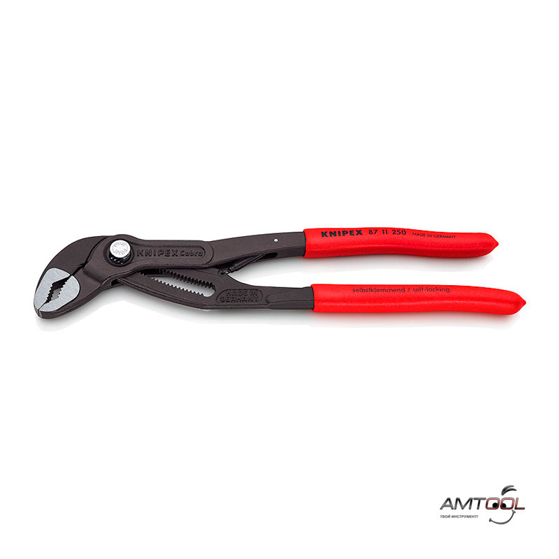 Переставні кліщі Cobra® matic з пружинною 250 мм — Knipex 87 11 250