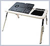 E-TABLE-підставка столик для ноутбука з охолодженням, фото 5