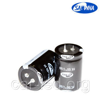 560mkf - 400v HK 35*40 SAMWHA, 105°C конденсатор електролітичний