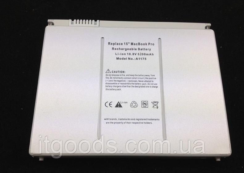 Акумулятор / АКБ / батарея MacBook Pro 15" A1150 A1175 A1211 A1226 A1260 MA348 MA463 MA464 MA600 MA601 MA609