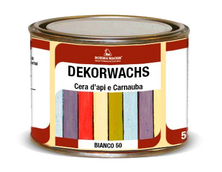 Віск декоративний натуральний Dekorwachs, банка 0,5 л, блакитний, фото 1