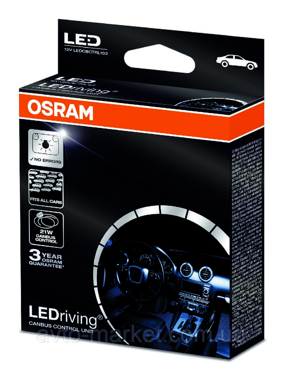 Сопротивления для светодиодных ламп Osram OS LED CBCTRL 102 - фото 1 - id-p819113752