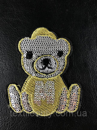Нашивка Ведмедик 75х95 мм, фото 1