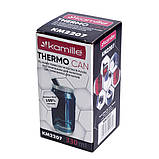 Термобанка Kamille Синій 330мл з нержавіючої сталі KM-2207, фото 6