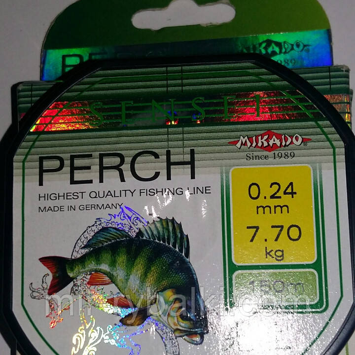 Леска Mikado Sensei Perch 150m 0.24mm