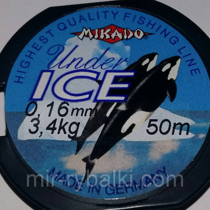 Леска Mikado Under Ice 30m 0.16mm