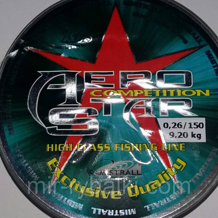 Волосінь Mistrall Aerostar Competition 150m 0.26 mm