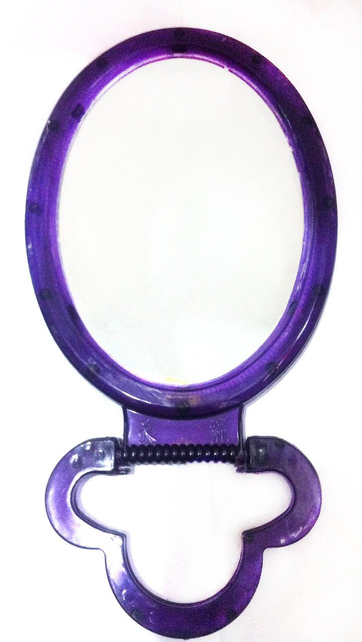 Дзеркало одностороннє настільне овальне Д.8,5х12,5 см