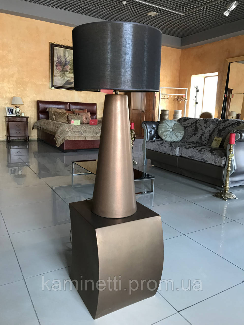 Лампа + підставка куб. (Італія) Delta Ceramiche