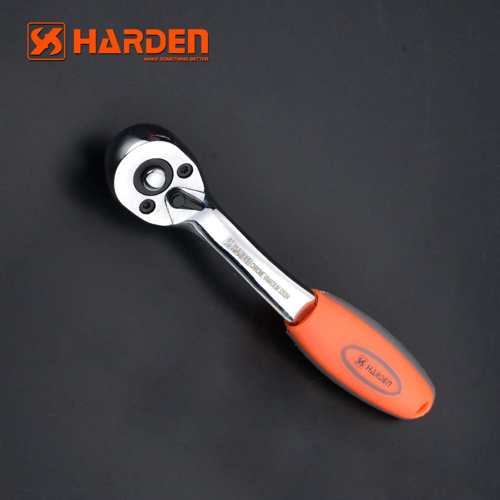 Тріскачка вигнута 1/4", 72 зуба Harden Tools 535304