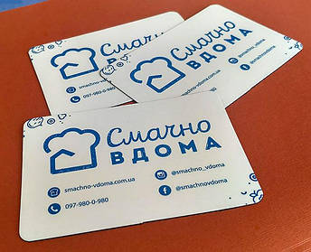 Рекламные виниловые магниты для службы доставки. Размер 95х65 мм 3