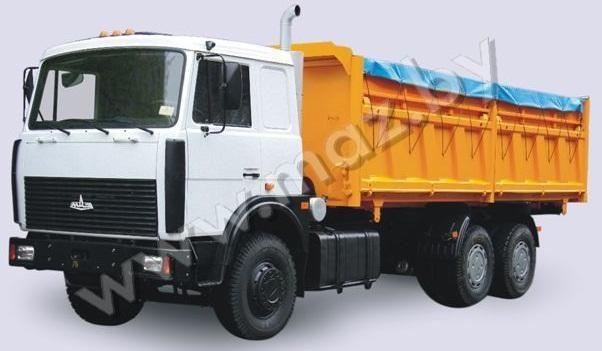 Новий самоскид МАЗ 5516 А8