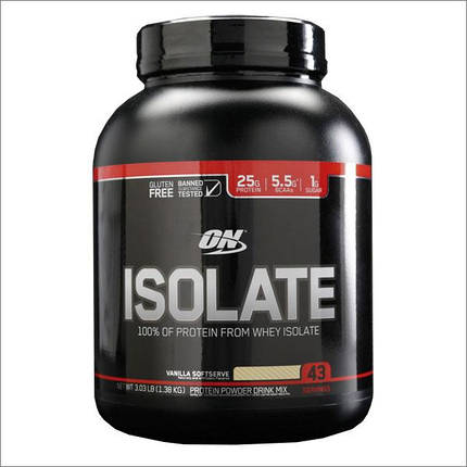 Протеїн Optimum Nutrition Isolate 2280 g, фото 1