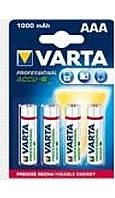 4шт акумулятор мізинчик Varta AAA 1000 professional