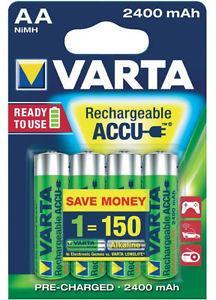 4шт акумулятор R06 Varta AA 2400 Ready 2 Use