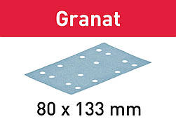 Шліфувальні листи Granat STF 80x133 P400 GR/100 Festool 497126
