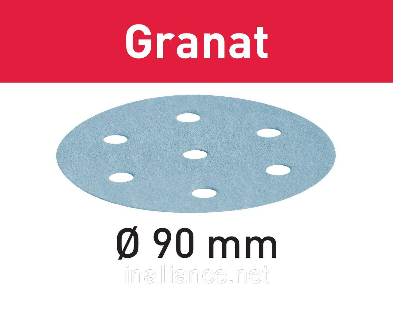 Шліфувальні круги Granat STF D90/6 P240 GR/100 Festool 497371