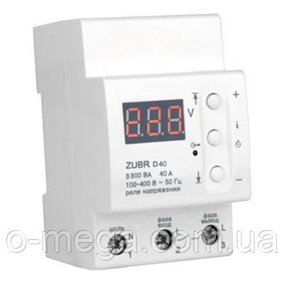 Барьер реле контроля напряжения ZUBR D40 купить недорого Украина - цена ...