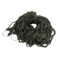 Гамак сітка на кільцях 270х80см