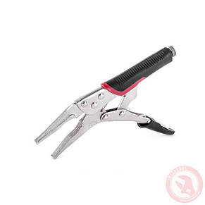 Кліщі затискні універсальні 230 мм подовжені, Cr-V INTERTOOL UT-5204, фото 1