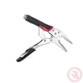 Кліщі затискні універсальні 230 мм подовжені, Cr-V INTERTOOL UT-5204, фото 3