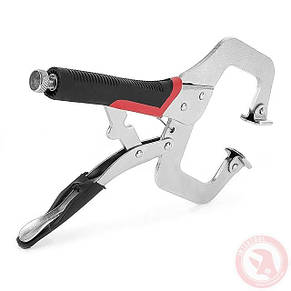 Кліщі затискні C-type 280 мм, Cr-V INTERTOOL UT-5206, фото 4