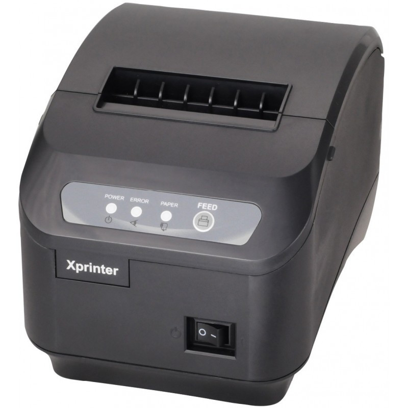 Термопринтер POS чековый принтер c автообрезкой XP-Q200II 80мм - фото 1 - id-p418349443