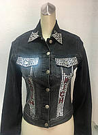 Куртка женская джинсовая приталенная серая Richmond 36