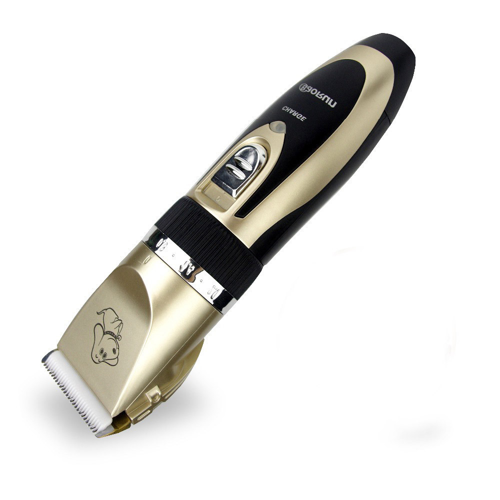 Машинка для стрижки тварин бездротова BaoRun P2 Gold, фото 1
