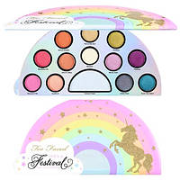 Палитра тени+хайлайтер TOO FACED Life's a Festival Palette 13 в 1