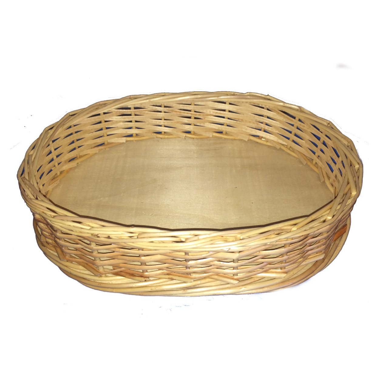 Лоток ОВАЛЬНИЙ плетений з лози в8-35*25 / 350х250х80