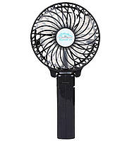 Ручний міні вентилятор трансформер handy mini fan з акумулятором 18650 Black