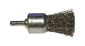 Щітка для металу для дриля пензлик із рифленого неіржавкого дроту . 25