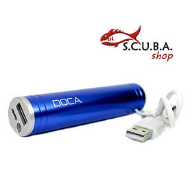 Мобільна батарея DOCA 2600mah