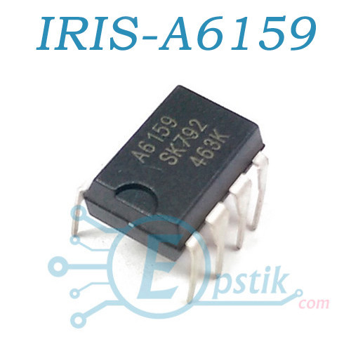 STR-A6159, ШІМ контролер, 650В, DIP7