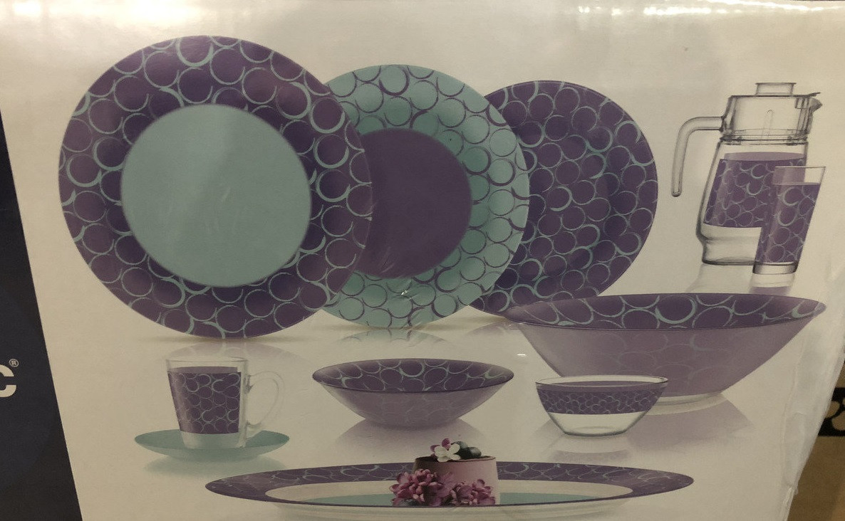 Soffici Purple Сервіз столовий 52 пр. Luminarc P1415