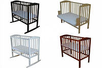 Ліжечко-колиска 3в1 (Польща) сосна натур+матрац!