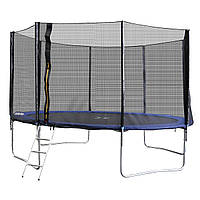 Батут Lectus 438 см + сітка+ сходи