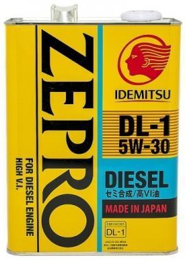 Моторна олива Idemitsu Zepro Diesel DL-1 5w-30 (4 л)