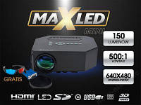 Мультимедійний проектор LED HDMI USB XB!!Супер !!