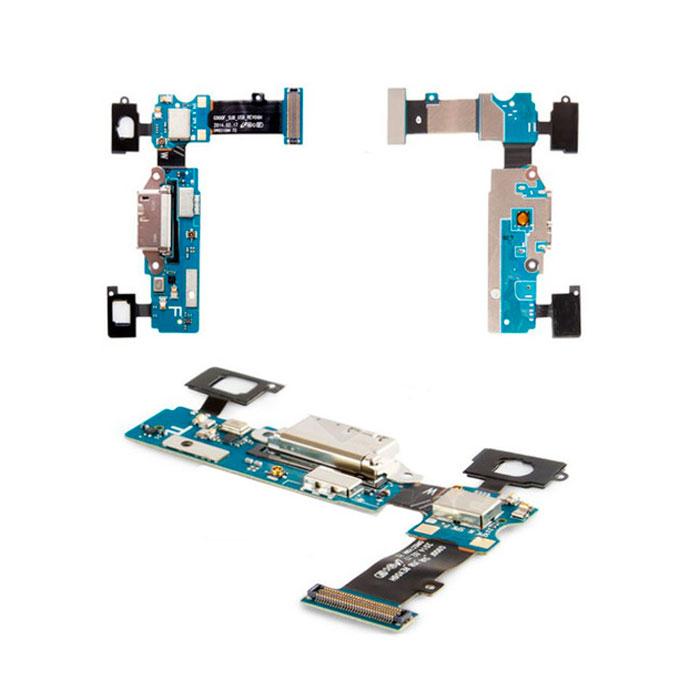 Шлейф Samsung G900 Galaxy S5 з елементами заряджання