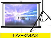 Великий плакат під проектор "TRIPOD OVERMAX