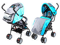 Прогулянкова коляска клейонка + кришка + москітна сітка