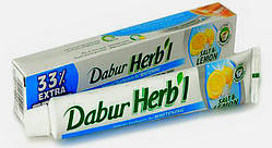 Зубна паста "Соль/Лимон" Dabur Herb'l, 80 г. Термін до 09/2025