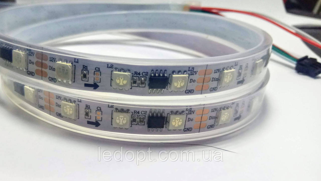 Світлодіодна піксельна стрічка SMD5050 ws2811, 14.4 W, 60 LED/m 12 V