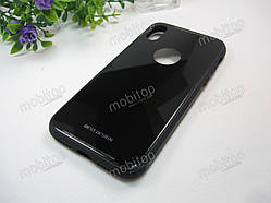 Чохол Glass Case iPhone X (чорний)